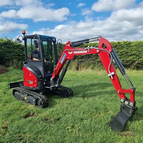 mini digger hire driver|3 ton digger hire cost.